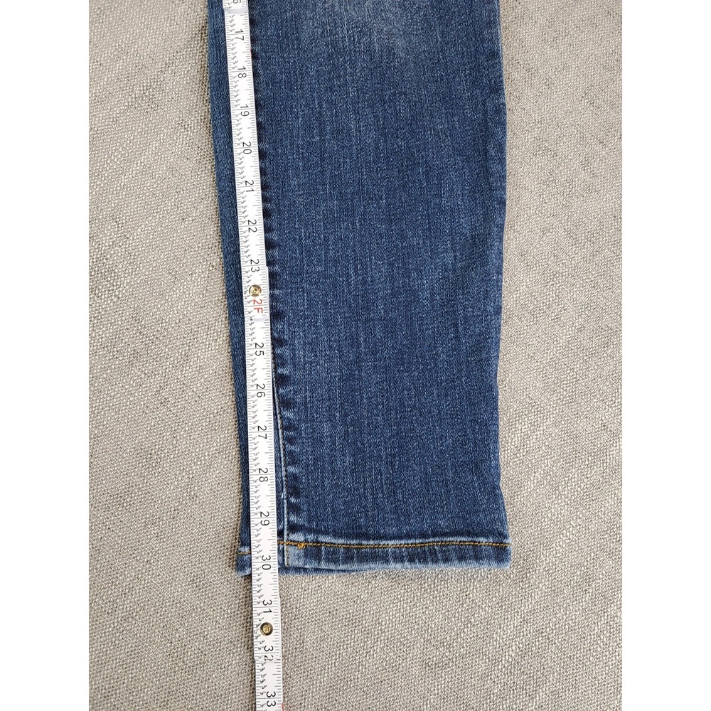 Judy Blue Jeans Womens 11/30 Slim Fit Mid Rise Distressed Denim Stretch Pants - Picture 5 of 8